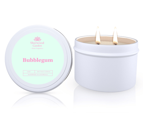 Darrahopens Home & Garden > Decor > Candles & Diffusers Bubblegum Soy Candle Tin 165g