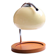 Darrahopens Home & Garden > Decor > Candles & Diffusers Candle Warmer Lamp Dimmable Retro Decorative Aromatherapy Candle Melter Melting Lamp for Bedroom Study Round Plate Beige In Australia - Darrahopens