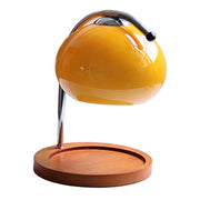 Darrahopens Home & Garden > Decor > Candles & Diffusers Candle Warmer Lamp Dimmable Retro Decorative Aromatherapy Candle Melter Melting Lamp for Bedroom Study Round Plate Orange In Australia - Darrahopens