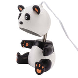 Darrahopens Home & Garden > Decor > Candles & Diffusers Candle Warmer Lamp Melting Wax Lamp Cute Panda Robot Shape with Timer Metal Frame G10 Bulb Candle Light Wamer In Australia - Darrahopens