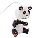 Darrahopens Home & Garden > Decor > Candles & Diffusers Candle Warmer Lamp Melting Wax Lamp Cute Panda Robot Shape with Timer Metal Frame G10 Bulb Candle Light Wamer In Australia - Darrahopens