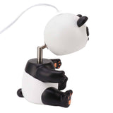Darrahopens Home & Garden > Decor > Candles & Diffusers Candle Warmer Lamp Melting Wax Lamp Cute Panda Robot Shape with Timer Metal Frame G10 Bulb Candle Light Wamer In Australia - Darrahopens