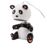 Darrahopens Home & Garden > Decor > Candles & Diffusers Candle Warmer Lamp Melting Wax Lamp Cute Panda Robot Shape with Timer Metal Frame G10 Bulb Candle Light Wamer In Australia - Darrahopens