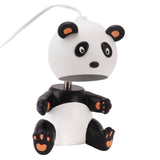 Darrahopens Home & Garden > Decor > Candles & Diffusers Candle Warmer Lamp Melting Wax Lamp Cute Panda Robot Shape with Timer Metal Frame G10 Bulb Candle Light Wamer In Australia - Darrahopens