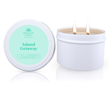 Darrahopens Home & Garden > Decor > Candles & Diffusers Island Getaway Soy Candle Tin 165g
