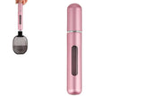 Darrahopens Home & Garden > Decor > Candles & Diffusers Mini Perfume Spray Pump 8ML Refillable Bottle Atomizer for Travel Outdoor-Silver