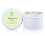 Darrahopens Home & Garden > Decor > Candles & Diffusers Passionfruit Lime Soy Candle Tin 165g