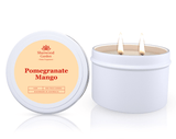 Darrahopens Home & Garden > Decor > Candles & Diffusers Pomegranate Mango Soy Candle Tin 165g