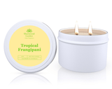 Darrahopens Home & Garden > Decor > Candles & Diffusers Tropical Frangipani Soy Candle Tin 165g