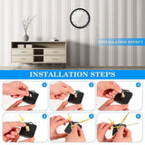 Darrahopens Home & Garden > Decor > Clocks 50Pcs DIY Silent Movement Mechanism Spindle Hands Sets Wall Quartz DIY Clock Movement Mechanism Repair Part Clock Kit In Australia - Darrahopens
