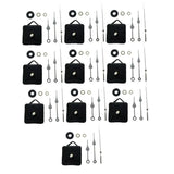 Darrahopens Home & Garden > Decor > Clocks 50Pcs DIY Silent Movement Mechanism Spindle Hands Sets Wall Quartz DIY Clock Movement Mechanism Repair Part Clock Kit In Australia - Darrahopens