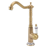 Darrahopens Home & Garden > Decor > Clocks Antique Kitchen Faucet Gold All Copper European Antique Hot Cold Mixed 360° Rotating Kitchen Bathroom Sink Faucet Antique Color In Australia - Darrahopens