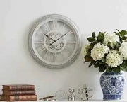 Darrahopens Home & Garden > Decor > Clocks Bulk 5 Winfred Plastic Wall Clock 50cm White In Australia - Darrahopens