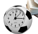 Darrahopens Home & Garden > Decor > Clocks Football Alarm Clock - Silent Non-Ticking Desk Clock | Kids Bedside Clock | Cute football design, easy-to-read analog display, perfect for kids' bedrooms, great birthday gift for boys and girls - White