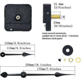 Darrahopens Home & Garden > Decor > Clocks High Torque Clock Motor, Long Shaft and 7-Inch Spade Hands