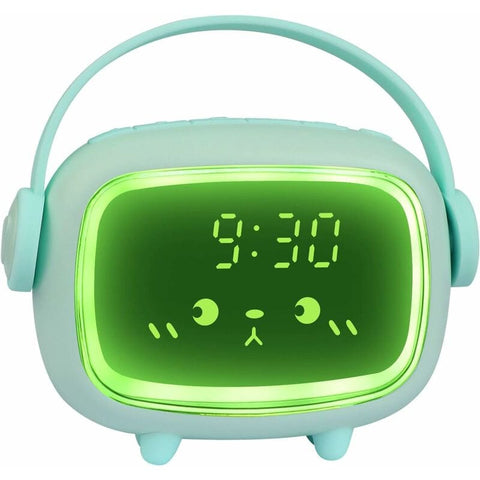 Darrahopens Home & Garden > Decor > Clocks Kids Digital Alarm Clock For Girls Boys, Angel Digital Alarm Clock With Lights And Snooze Function (Green)