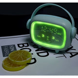 Darrahopens Home & Garden > Decor > Clocks Kids Digital Alarm Clock For Girls Boys, Angel Digital Alarm Clock With Lights And Snooze Function (Green)