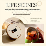 Darrahopens Home & Garden > Decor > Clocks Kitchen Timer for Cooking, Chef Cooking Magnetic Timer - Loud Alarm, Mechanical Desk Manual Timers - Magnetic Clock Backing, Countdown Reminder - Stainless Steel Body