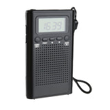 Darrahopens Home & Garden > Decor > Clocks Laser AM FM Pocket Radio with LCD and Speaker