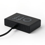 Darrahopens Home & Garden > Decor > Clocks Lexon Flip Classic Reversible Alarm Clock - Black