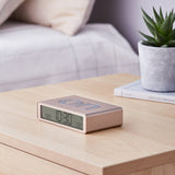 Darrahopens Home & Garden > Decor > Clocks Lexon Flip Classic Reversible Alarm Clock - Gold