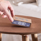 Darrahopens Home & Garden > Decor > Clocks Lexon Flip Classic Reversible Alarm Clock - Gold