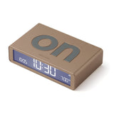 Darrahopens Home & Garden > Decor > Clocks Lexon Flip Classic Reversible Alarm Clock - Gold