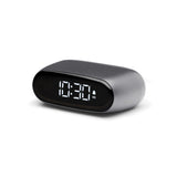 Darrahopens Home & Garden > Decor > Clocks Lexon Minut Mini Alarm Clock - Gunmetal