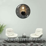 Darrahopens Home & Garden > Decor > Clocks Modern Silent Wall Clock, 30Cm Diameter ROund Digital Quartz Wall Clock, Suitable For Living ROom, Office, Bedroom,