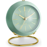 Darrahopens Home & Garden > Decor > Clocks Retro Non-Ticking Analog Alarm Clock With Night Light, Silent, Easy Operation And Loud Alarm, Gift For Mom On Mother'S