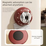 Darrahopens Home & Garden > Decor > Clocks Vintage Magnetic Mechanical Kitchen Timer, 60-Minute Countdown Timer for the Fridge, Battery-Free Cooking Alarm—Green