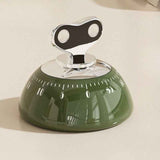 Darrahopens Home & Garden > Decor > Clocks Vintage Magnetic Mechanical Kitchen Timer, 60-Minute Countdown Timer for the Fridge, Battery-Free Cooking Alarm—Green