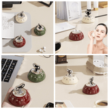 Darrahopens Home & Garden > Decor > Clocks Vintage Magnetic Mechanical Kitchen Timer, 60-Minute Countdown Timer for the Fridge, Battery-Free Cooking Alarm—White