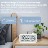 Darrahopens Home & Garden > Decor > Clocks Visual alarm clock - Timer - Three alarms - Backlight - Two displays - Countdown function - Timer reminder for children - White