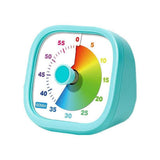Darrahopens Home & Garden > Decor > Clocks Visual Timer for Kids, 60 Minutes Countdown Timer for Classroom, Kitchen, Home, Office, Study, Pomodoro Timer, No Ticking Tools for Kids (Blue)
