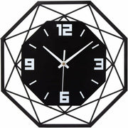 Darrahopens Home & Garden > Decor > Clocks Wall Clock Wood Metal 30Cm Silent Non Ticking Wall Clock Living ROom Bedroom Kitchen Office Large Wall Clock Modern