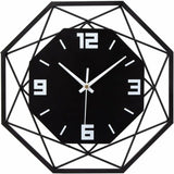 Darrahopens Home & Garden > Decor > Clocks Wall Clock Wood Metal 30Cm Silent Non Ticking Wall Clock Living ROom Bedroom Kitchen Office Large Wall Clock Modern