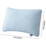 Darrahopens Home & Garden > Decor > Cushions & Throws 2pcs Breathable Pillow Set for Summer Comfort Soft for Home Use Sleeping Support