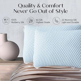 Darrahopens Home & Garden > Decor > Cushions & Throws 2pcs Breathable Pillow Set for Summer Comfort Soft for Home Use Sleeping Support