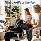Darrahopens Home & Garden > Decor > Cushions & Throws Artiss Ergonomic Lumbar Support Cushion for Office Chair and Car Memory Foam Lumbar Pillow for Back, Breathable Back Support Pillow with Adjustable Straps for Office Gaming Car Home In Australia - Darrahopens