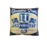 Darrahopens Home & Garden > Decor > Cushions & Throws Australian Mancave Retro Cushion Chevrolet Genuine Parts 40 x 40 cm