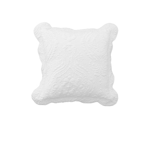 Darrahopens Home & Garden > Decor > Cushions & Throws Bianca Elegance Cordelia White Square Cushion