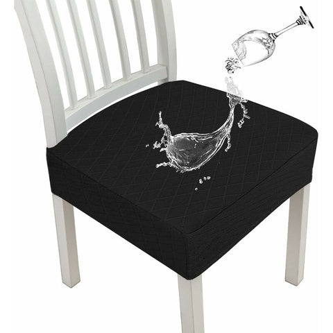 Darrahopens Home & Garden > Decor > Cushions & Throws Diamond Lattice Waterproof Seat Covers For Dining ROom Chairs, Stretch Kitchen Chair Covers For Dining ROom, Seat