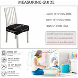 Darrahopens Home & Garden > Decor > Cushions & Throws Diamond Lattice Waterproof Seat Covers For Dining ROom Chairs, Stretch Kitchen Chair Covers For Dining ROom, Seat