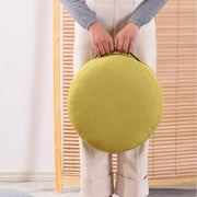 Darrahopens Home & Garden > Decor > Cushions & Throws Floor Pillow 20cm Thickness Cotton Fabric Soft Comfortable Detachable Round Floor Cushion for Home Indoor Grass Green Diameter 36cm (Adult Style) In Australia - Darrahopens