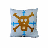 Darrahopens Home & Garden > Decor > Cushions & Throws Happy Kids Pirate 43x43 cm Square Filled Cushion