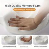 Darrahopens Home & Garden > Decor > Cushions & Throws Memory Foam Seat Cushion Breathable Comfort Pad for Office Chair