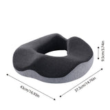 Darrahopens Home & Garden > Decor > Cushions & Throws Memory Foam Seat Cushion Breathable Comfort Pad for Office Chair