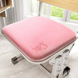 Darrahopens Home & Garden > Decor > Cushions & Throws Memory Foam Student Seat Cushion - Pressure Relief, Non-Slip with Adjustable Straps for Healthy Posture(Astronaut Pink 36x34cm)