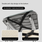 Darrahopens Home & Garden > Decor > Cushions & Throws Memory Foam Student Seat Cushion - Pressure Relief, Non-Slip with Adjustable Straps for Healthy Posture(Rocket Blue 36x34cm)